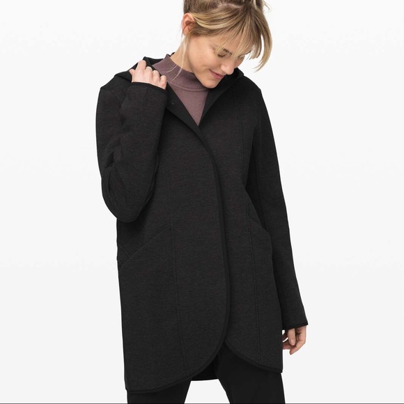 lululemon athletica Jackets & Blazers - Lululemon Urban Horizons Jacket Heathered Core Black / Black